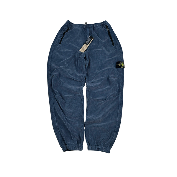 Stone Island Organic Cotton Corduroy 800 Frost Finish LO Fit Joggers - 30”