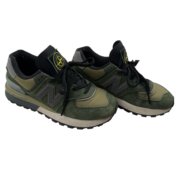 Stone Island x New Balance 574 Legacy Trainers - UK 5 / EU 38