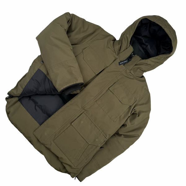 Canada Goose Military Green Maitland Down Parka Jacket - Small