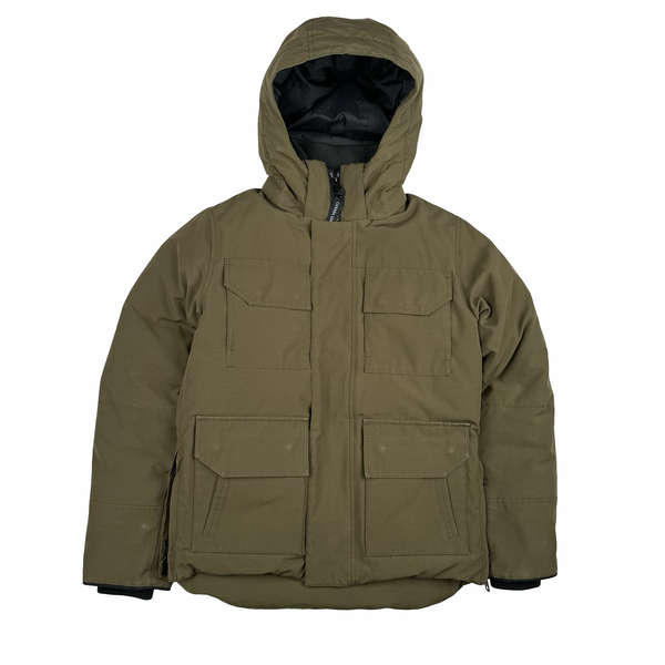Canada Goose Military Green Maitland Down Parka Jacket - Small