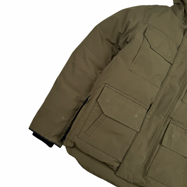 Canada Goose Military Green Maitland Down Parka Jacket - Small