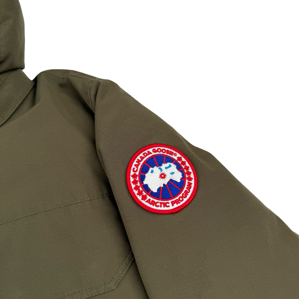 Canada Goose Military Green Maitland Down Parka Jacket - Small