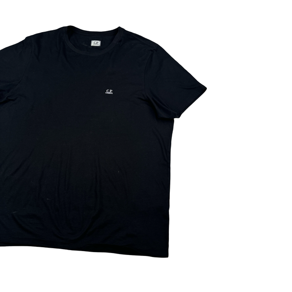 CP Company Graphic Spellout Black T Shirt - XXL