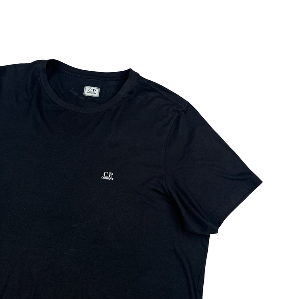 CP Company Graphic Spellout Black T Shirt - XXL