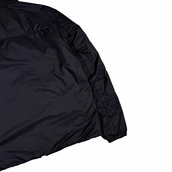 Prada Black Red Tab Quilted Zip Jacket - 3XL (58)