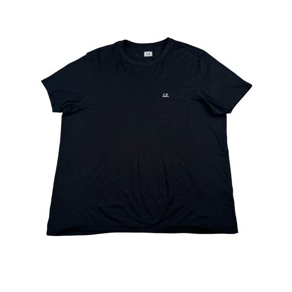 CP Company Graphic Spellout Black T Shirt - XXL