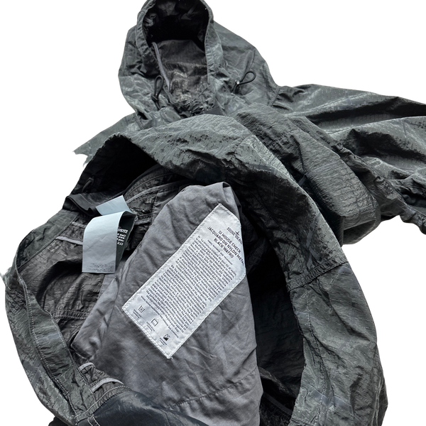 Stone Island 2017 House Check Jacquard On Nylon Metal Black Watro
