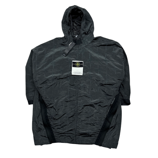 Stone Island 2017 House Check Jacquard On Nylon Metal Black Watro