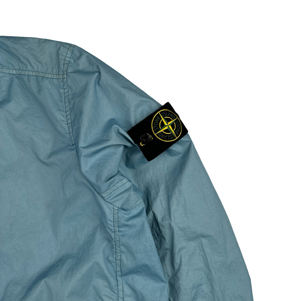 Stone Island 2017 Blue Membrana 3L TC Rain Jacket - Medium