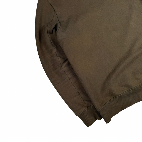 CP Company Light Brown Cotton Crewneck Sweatshirt - Medium