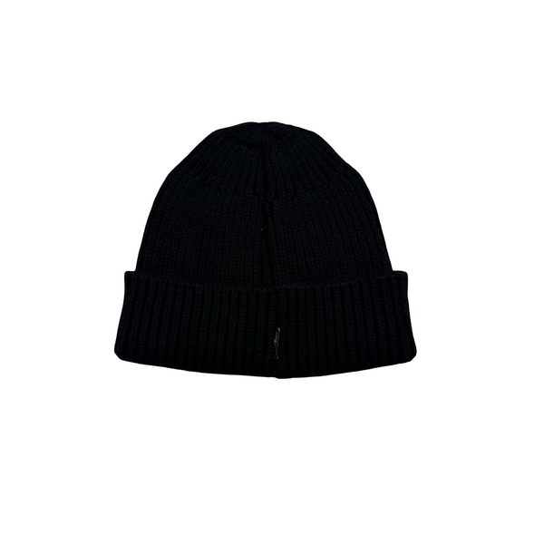 Stone Island 2018 Shadow Project Black Ribbed Beanie