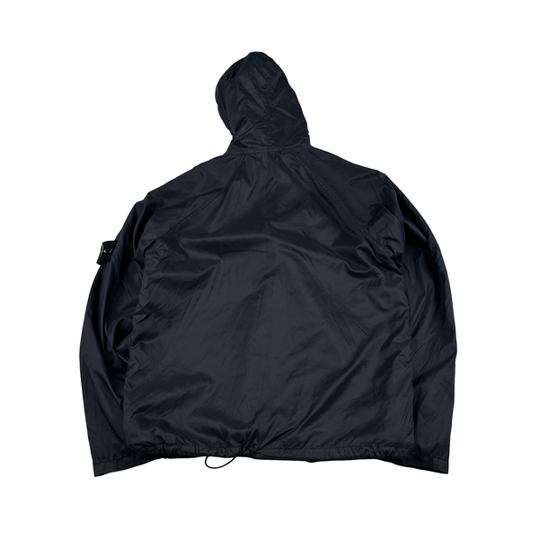 Stone Island Vintage 2004 Double Layer Navy/Orange Wool/ Nylon Windbreaker Jacket - Medium