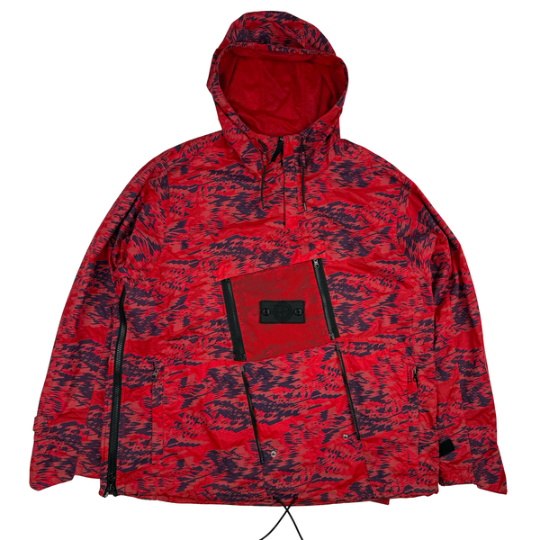 Stone Island 2020 Red Shadow Project DPM Ripstop Devore Jacket - Large