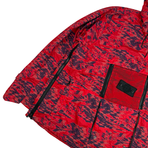 Stone Island 2020 Red Shadow Project DPM Ripstop Devore Jacket - Large