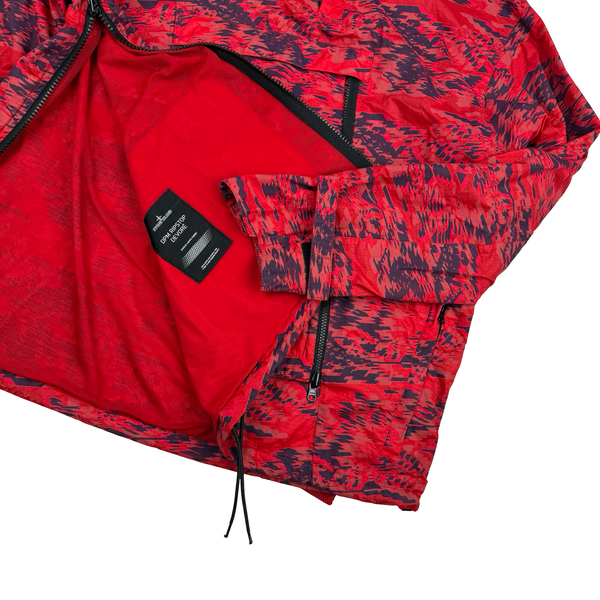 Stone Island 2020 Red Shadow Project DPM Ripstop Devore Jacket - Large