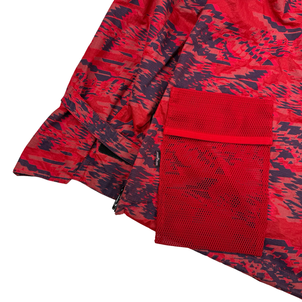 Stone Island 2020 Red Shadow Project DPM Ripstop Devore Jacket - Large