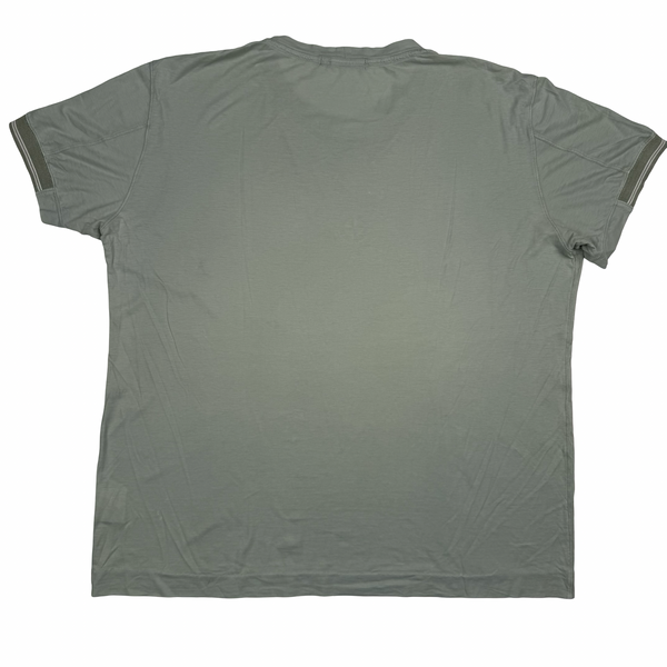 Stone Island 2009 Green Spellout Compass T Shirt - XL
