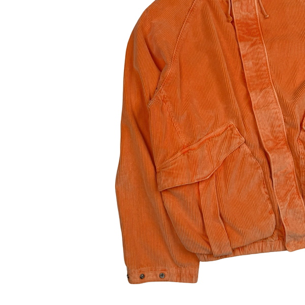 Stone Island x Supreme Orange Corduroy 500 Frost Jacket - Large