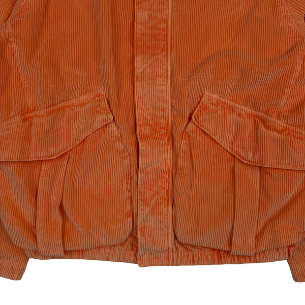 Stone Island x Supreme Orange Corduroy 500 Frost Jacket - Large