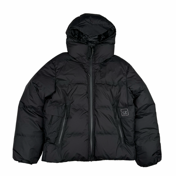 CP Company Metropolis Series Black Pertex Down Filled Puffer Jacket - Medium