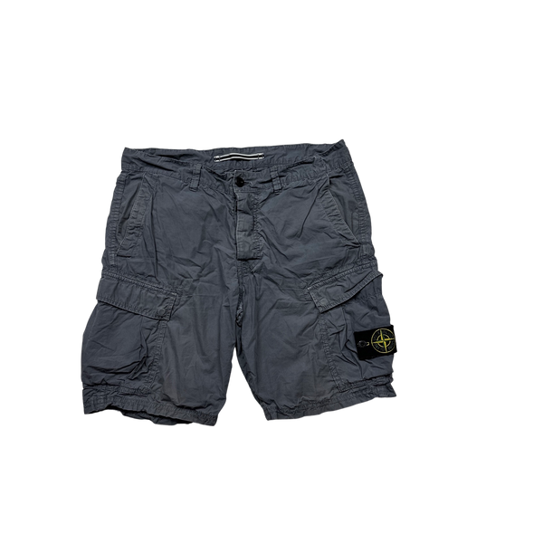 Stone Island 2016 Grey Cargo Shorts - 32"