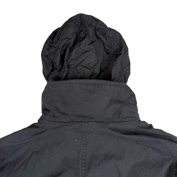 Stone Island 2020 Black Cotton Cordura Field Jacket - Medium