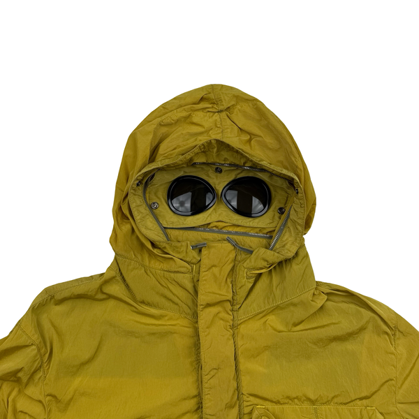 CP Company Mustard Nylon Goggle Jacket - XXL (54)
