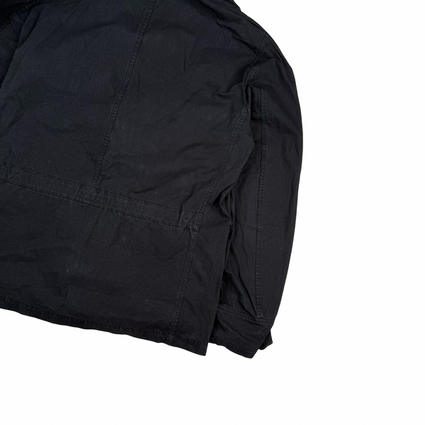 Stone Island 2020 Black Cotton Cordura Field Jacket - Medium