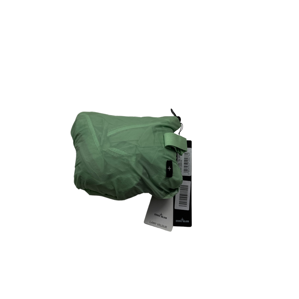 Stone Island 2018 Mint Green Lamy Velour Jacket - XL