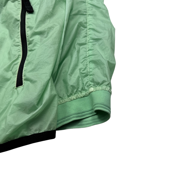 Stone Island 2018 Mint Green Lamy Velour Jacket - XL