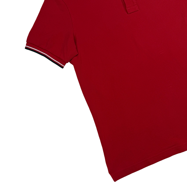 Prada Red Cotton Polo Shirt - Large
