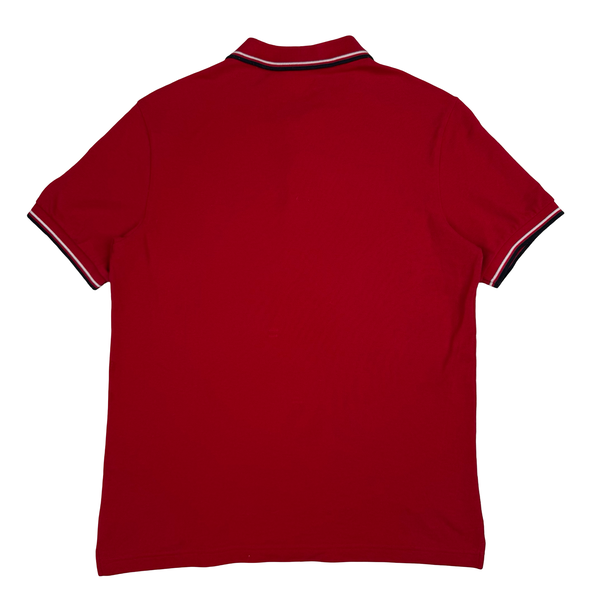 Prada Red Cotton Polo Shirt - Large