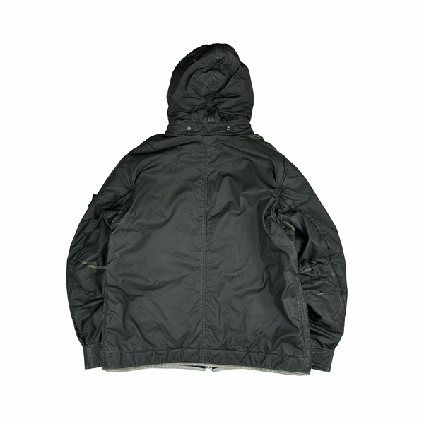 Stone Island 2010 Grey Liquid Reflective Jacket - 3XL