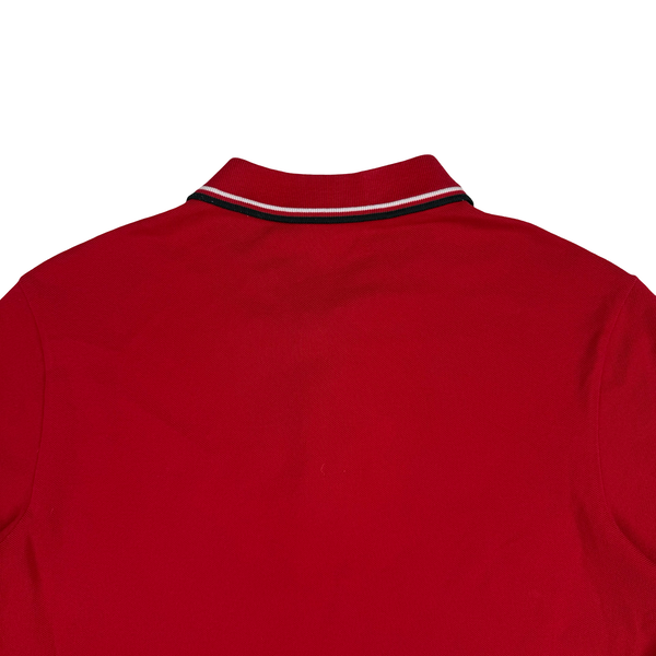 Prada Red Cotton Polo Shirt - Large