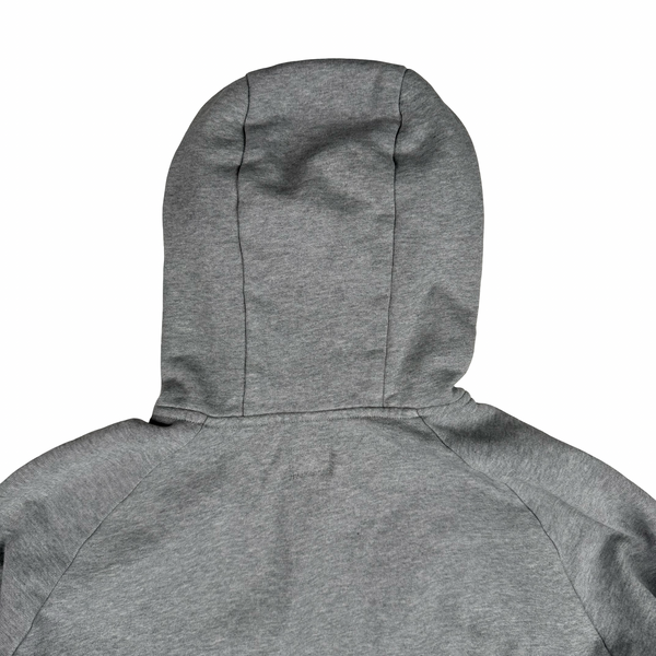 CP Company Grey Cotton Goggle Hoodie - Medium