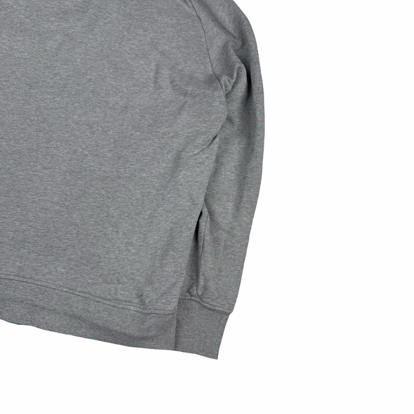 CP Company Grey Cotton Goggle Hoodie - Medium