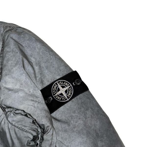 Stone Island Liquid Reflective 2012 Fleece Lined Jacket - Large