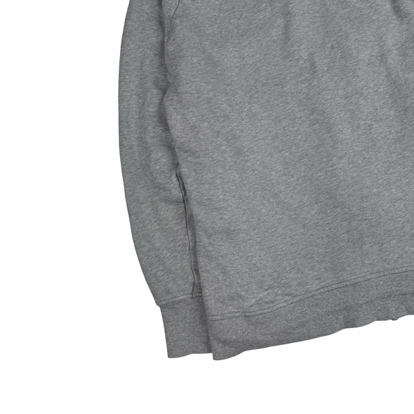 CP Company Grey Cotton Goggle Hoodie - Medium