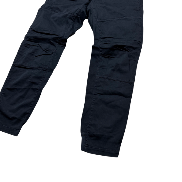 CP Company Navy Ergonomic Tapered Fit Cargos - 36"