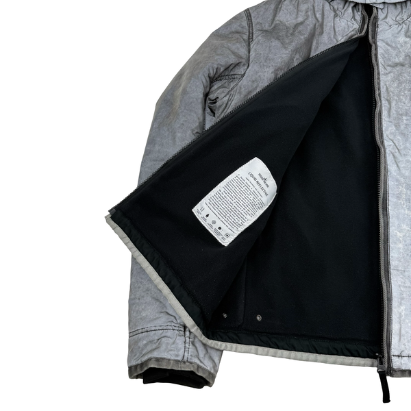 Stone Island Liquid Reflective 2012 Fleece Lined Jacket - Large