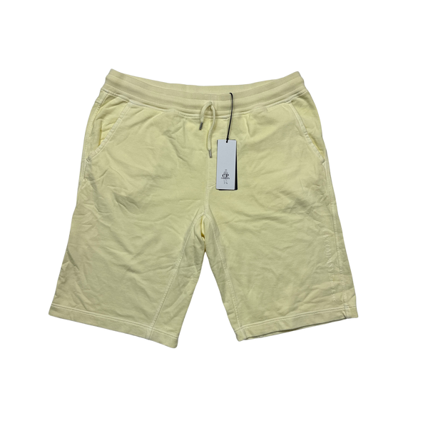 CP Company Lemon Yellow Cotton Shorts - XXL
