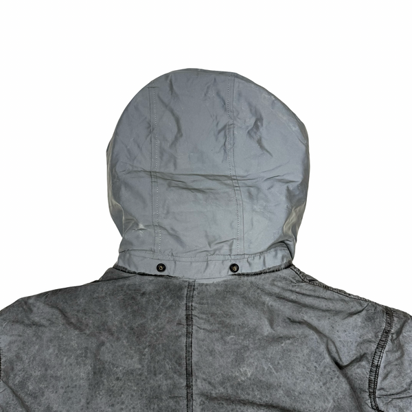 Stone Island Liquid Reflective 2012 Fleece Lined Jacket - Large