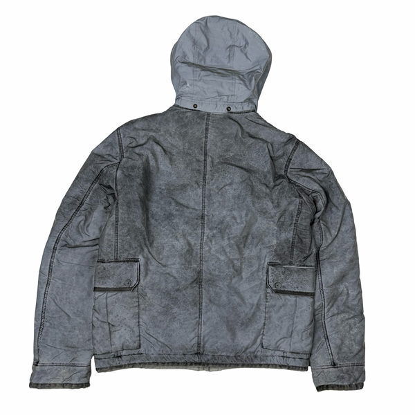 Stone Island Liquid Reflective 2012 Fleece Lined Jacket - Large