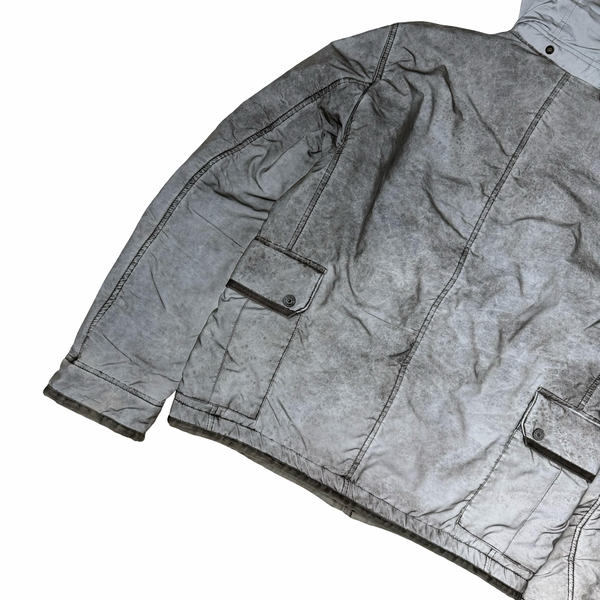 Stone Island Liquid Reflective 2012 Fleece Lined Jacket - Large
