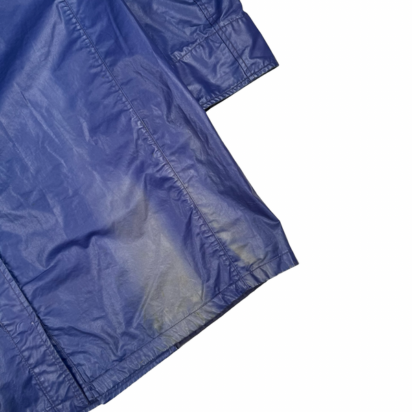 Supreme X Stone 2016 Island Heat Reactive Blue Trench Coat - Medium