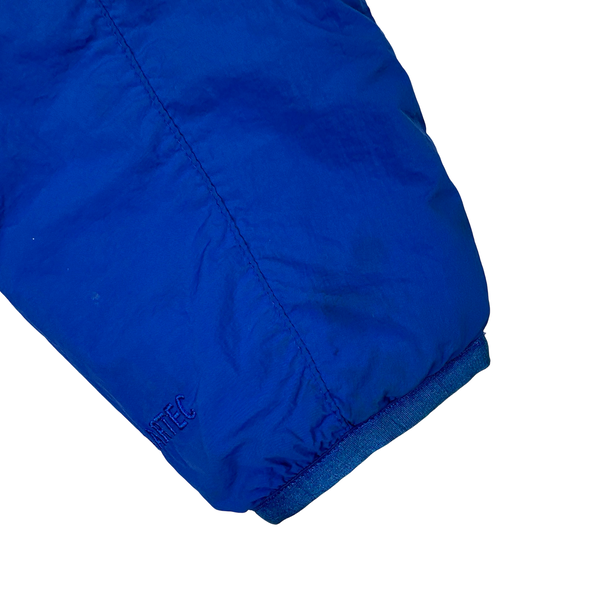 CP Company Blue GDP Hooded Polartec Lens Jacket - Medium