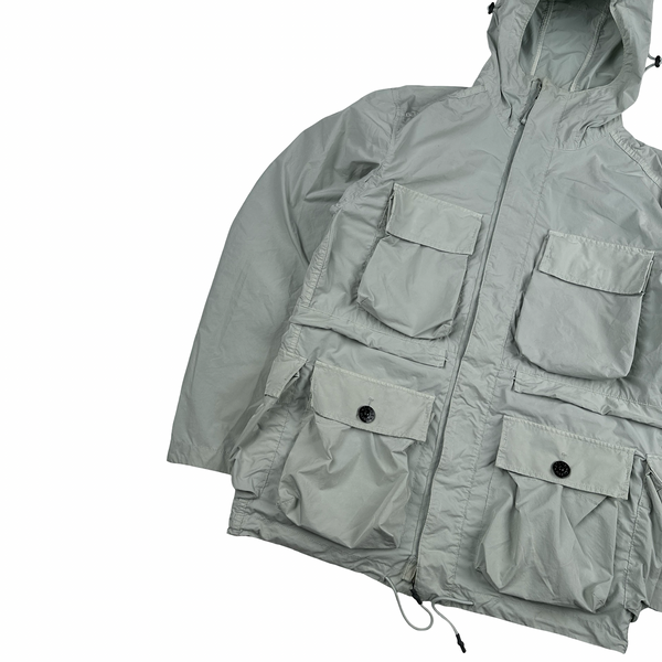 Stone Island 2017 Ice Blue David Tela Light TC Field Jacket - Medium