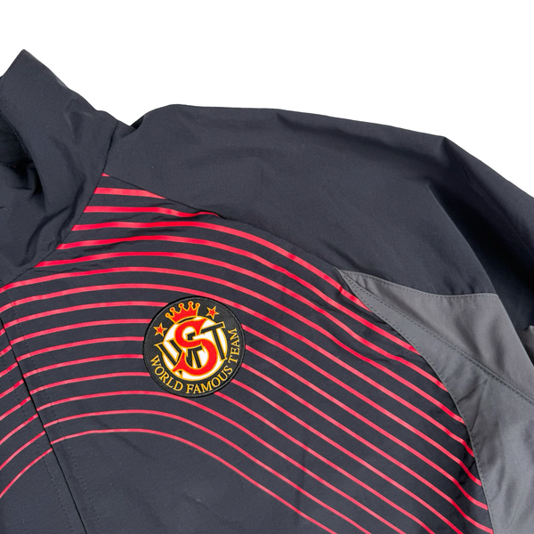 Supreme World Famous Team No.11 Spellout Zip Track Jacket - Medium