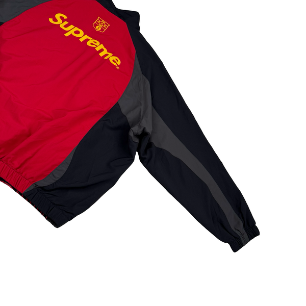 Supreme World Famous Team No.11 Spellout Zip Track Jacket - Medium