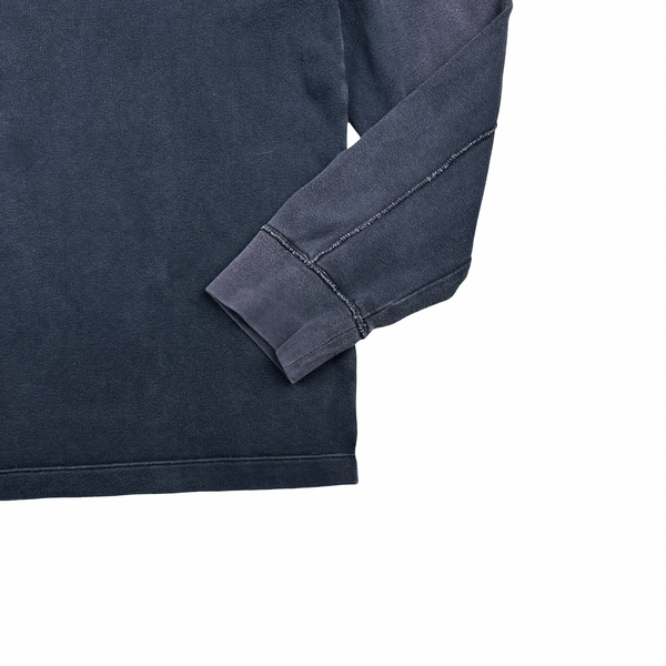 Stone Island 2008 Navy Cotton Crewneck Jumper - 3XL